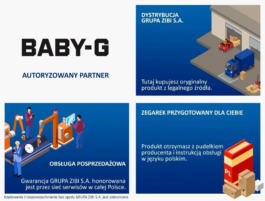 Zegarek damski Casio Baby-G BA-110-1AER