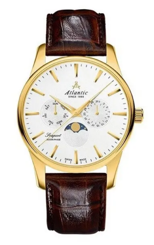 Zegarek męski Atlantic Seaport Moon Phase 56550-45-21