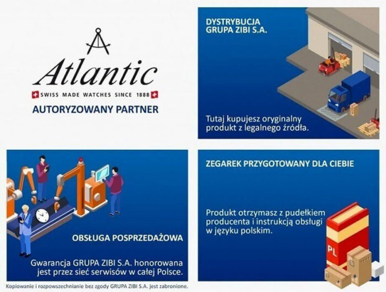 Zegarek damski Atlantic Seapair 20335.41.07