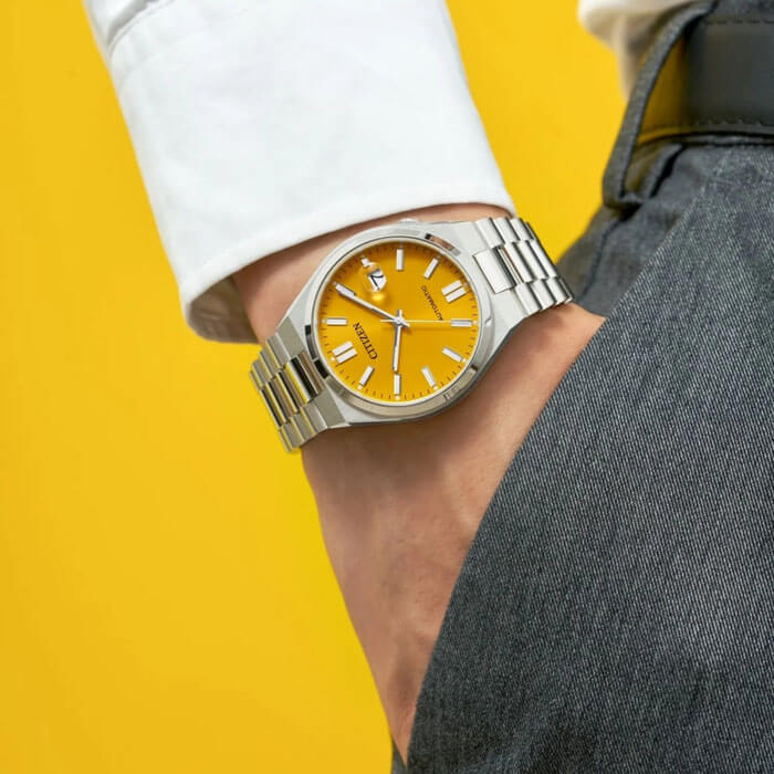 Zegarek męski Citizen Tsuyosa Sapphire Mechanical NJ0150-81Z