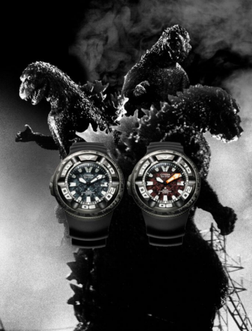 Zegarek męski Citizen Promaster Godzilla BJ8056-01E