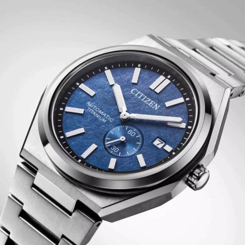 Zegarek męski Citizen Super Titaniu NJ0180-80L