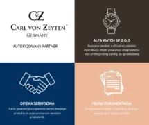 Zegarek damski Carl von Zeyten Hausern  CVZ0083RWHS