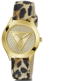 Zegarek damski Guess Glitz Plaque GW0745L2
