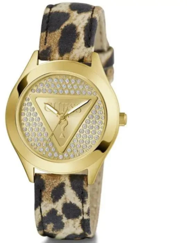 Zegarek damski Guess Glitz Plaque GW0745L2