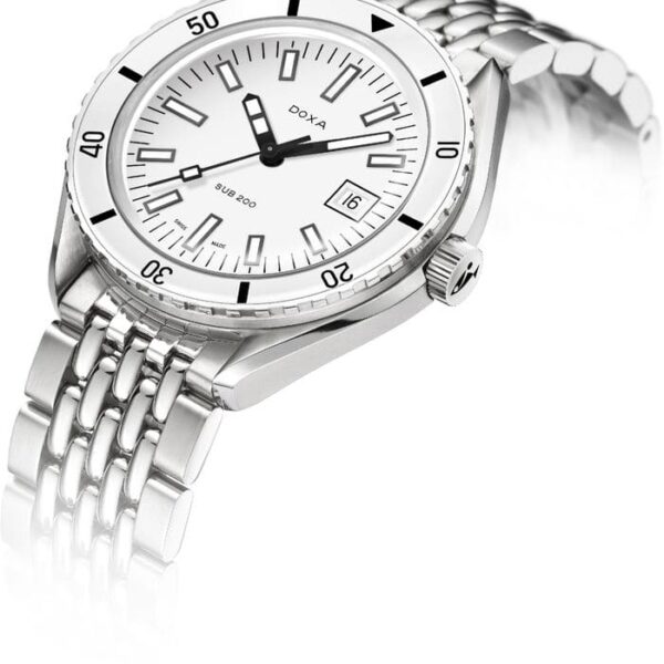 Zegarek męski DOXA SUB SUB 200 Whitepearl 799.10.011.10