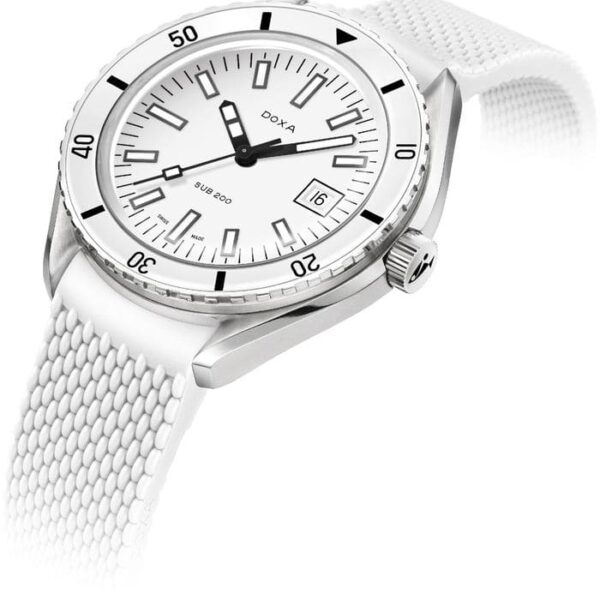 Zegarek męski DOXA SUB SUB 200 Whitepearl 799.15.011.23