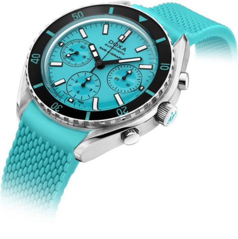 Zegarek męski DOXA SUB SUB 200 C-GRAPH Aquamarine 798.10.241.25