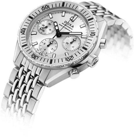 Zegarek męski DOXA SUB SUB 200 C-GRAPH II Whitepearl 797.10.011.10