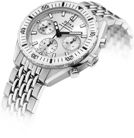 Zegarek męski DOXA SUB SUB 200 C-GRAPH II Whitepearl 797.10.011W.10