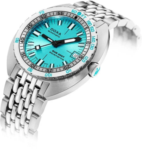 Zegarek męski DOXA SUB SUB 200T Aquamarine 804.10.241S.10