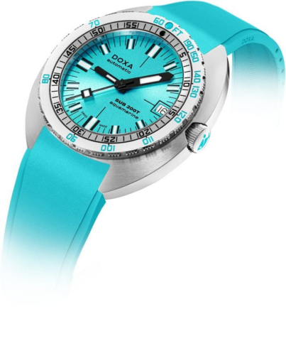 Zegarek męski DOXA SUB SUB 200T Aquamarine 804.10.241S.25