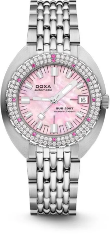 Zegarek damski DOXA SUB SUB 200T Diamonds Ocean Dream 804.10D.061.10