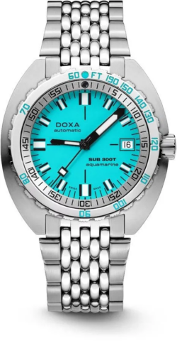 Zegarek męski DOXA SUB SUB 300T Aquamarine 840.10.241.10
