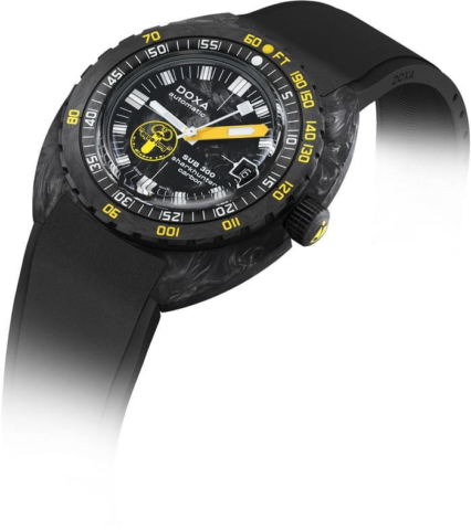 Zegarek męski Doxa SUB SUB Carbon AQL 822.70.101AQL.20