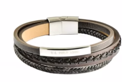 Bransoletka męska U.S. Polo Assn. Harrison JW9268BR