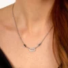 Naszyjnik Karl Lagerfeld CRYSTALS KLAYC11 Zegarki i biżuteria damska Karl Lagerfeld – zdjęcie 5