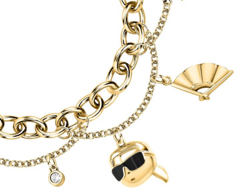 Bransoletka damska Karl Lagerfeld CHARMS KLAYD11