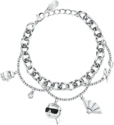 Bransoletka damska Karl Lagerfeld CHARMS KLAYD12