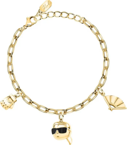 Bransoletka damska Karl Lagerfeld CHARMS KLAYD13