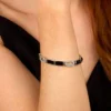 Bransoletka damska Karl Lagerfeld CRYSTALS KLAYC17 Zegarki i biżuteria damska Karl Lagerfeld – zdjęcie 5