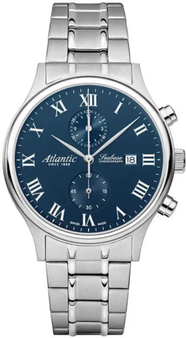 Zegarek męski Atlantic Seabase Chronograph NM 64457-41-58
