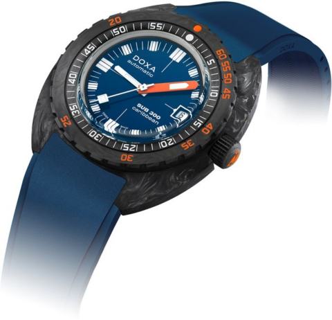 Zegarek męski DOXA SUB SUB 300 Carbon Caribbean 822.70.201.32