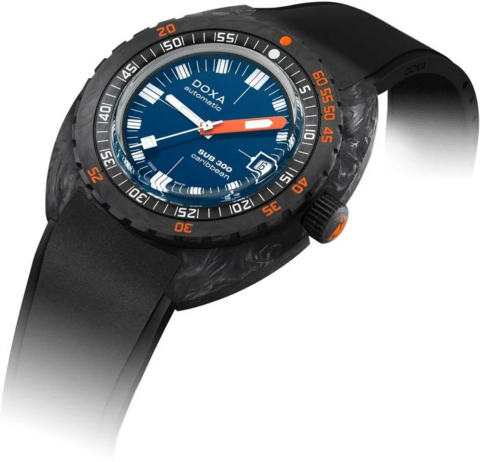 Zegarek męski DOXA SUB SUB 300 Carbon Caribbean 822.70.201.20
