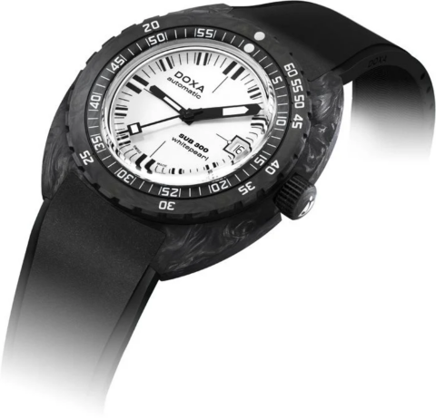 Zegarek męski DOXA SUB SUB 300 Carbon Whiepearl 822.70.011.20