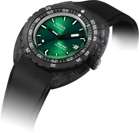 Zegarek męski DOXA SUB SUB 300 Carbon Sea Emerald 822.70.131.20