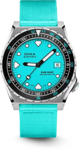 Zegarek męski DOXA SUB SUB 600T Aquamarine 861.10.241.25-N