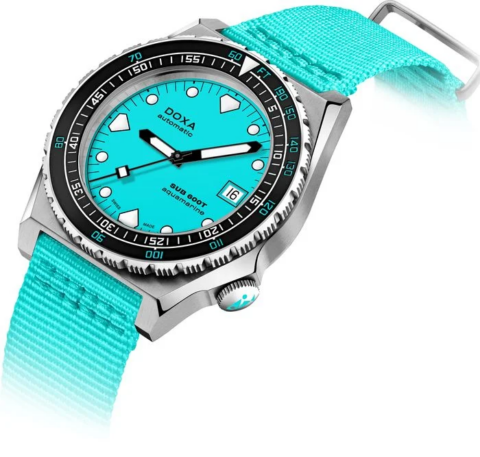 Zegarek męski DOXA SUB SUB 600T Aquamarine 861.10.241.25-N
