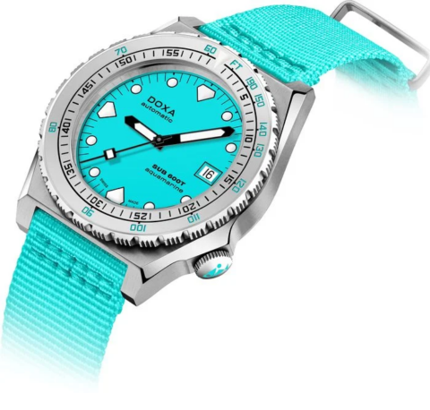 Zegarek męski DOXA SUB SUB 600T Aquamarine 862.10.241.25-N