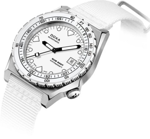 Zegarek męski DOXA SUB SUB 600T Whitepearl 861.10.011.23-N