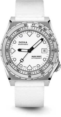 Zegarek męski DOXA SUB SUB 600T Whitepearl 862.10.011.23-N
