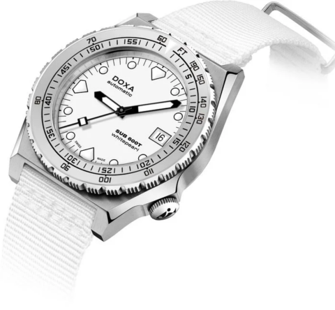 Zegarek męski DOXA SUB SUB 600T Whitepearl 862.10.011.23-N