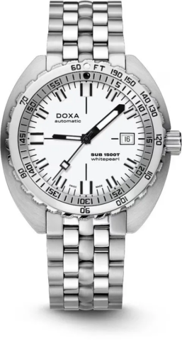 Zegarek męski DOXA SUB SUB 1500T Whitepearl 883.10.011.10