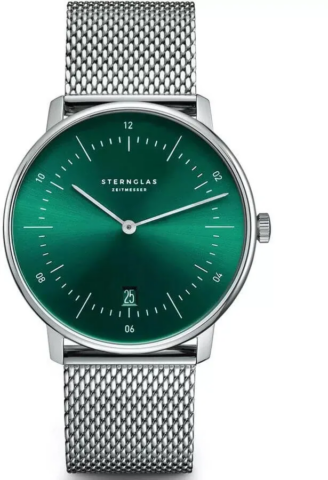 Zegarek męski Sternglas Naos Green S01-NA08-MI04