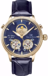 Zegarek męski Carl von Zeyten Durbach Twin Balance Automatic CVZ0060GBLS