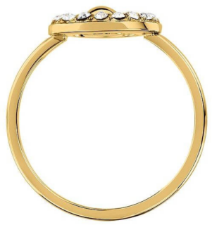 Pierścionek Karl Lagerfeld Crystals KLAYC57016