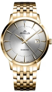 Zegarek męski Appella Classic Diamond L12003.1197DQ