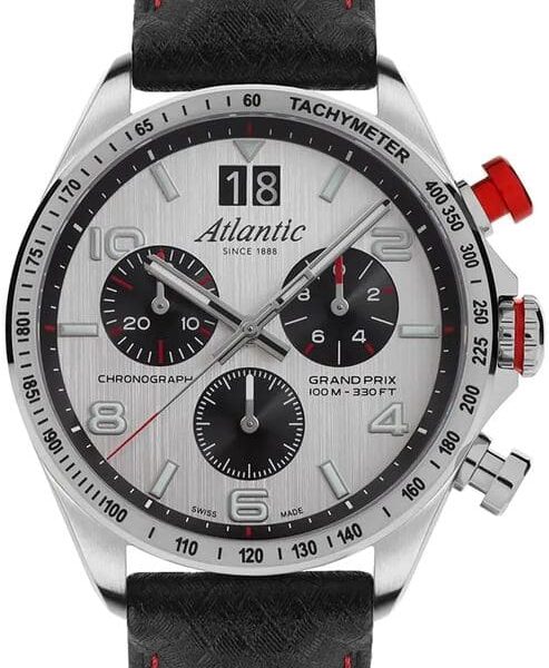 Zegarek męski Atlantic Grand Prix Chrono 55463-41-25
