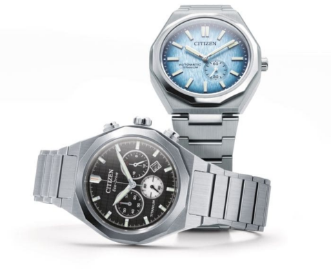 Zegarek męski Citizen Super Titanium Zenshin Senkei CA4690-51E