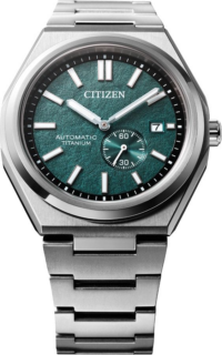 Zegarek męski Citizen Super Titanium Zenshin Mechanical NJ0180-80X