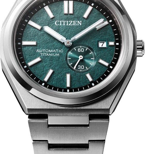 Zegarek męski Citizen Super Titanium Zenshin Mechanical NJ0180-80X