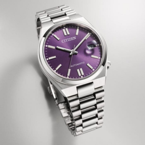 Zegarek damski Citizen Tsuyosa Sapphire Mechanical Time Slip Limited Edition NJ0200-50W