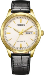 Zegarek męski Citizen Mechanical Day Date NY4059-09AC