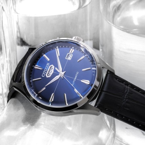 Zegarek męski Citizen Crystal Seven Mechanical NH8390-20LC