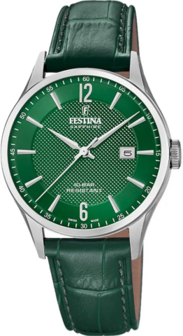 Zegarek męski Festina Swiss Made Classic Strap F20007_5