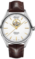 Zegarek męski Atlantic Worldmaster Open Heart 52780-41-21G
